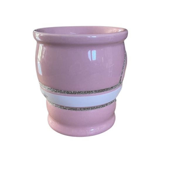 Encore MLB 2009 Chicago Cubs 3 D Logo Coffee Mug  Pink, White / Silver Accents - Picture 7 of 9